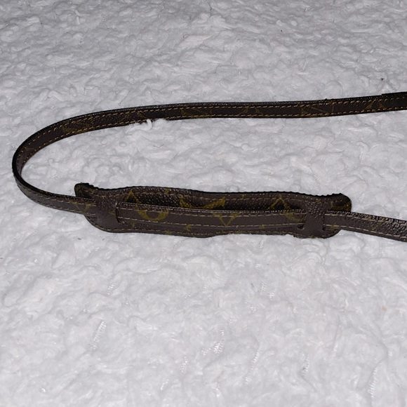 Louis Vuitton Nano Speedy Crossbody Bag Monogram Canvas Leather LV Mini Purse - Picture 11 of 17